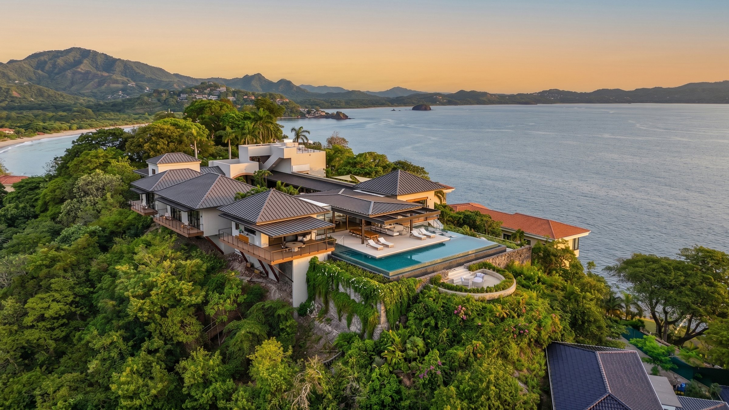 Promontorio — residential architecture, Flamingo, Costa Rica